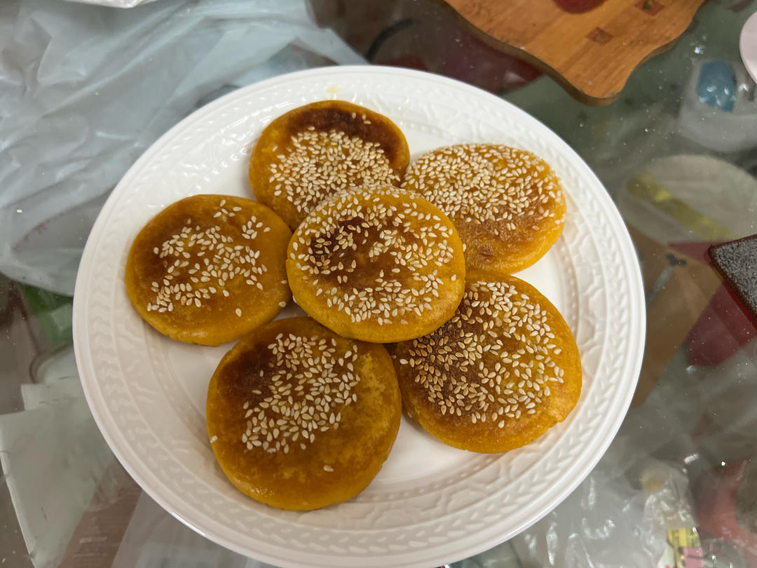 平底锅就能做，香甜软糯的南瓜饼，一次成功