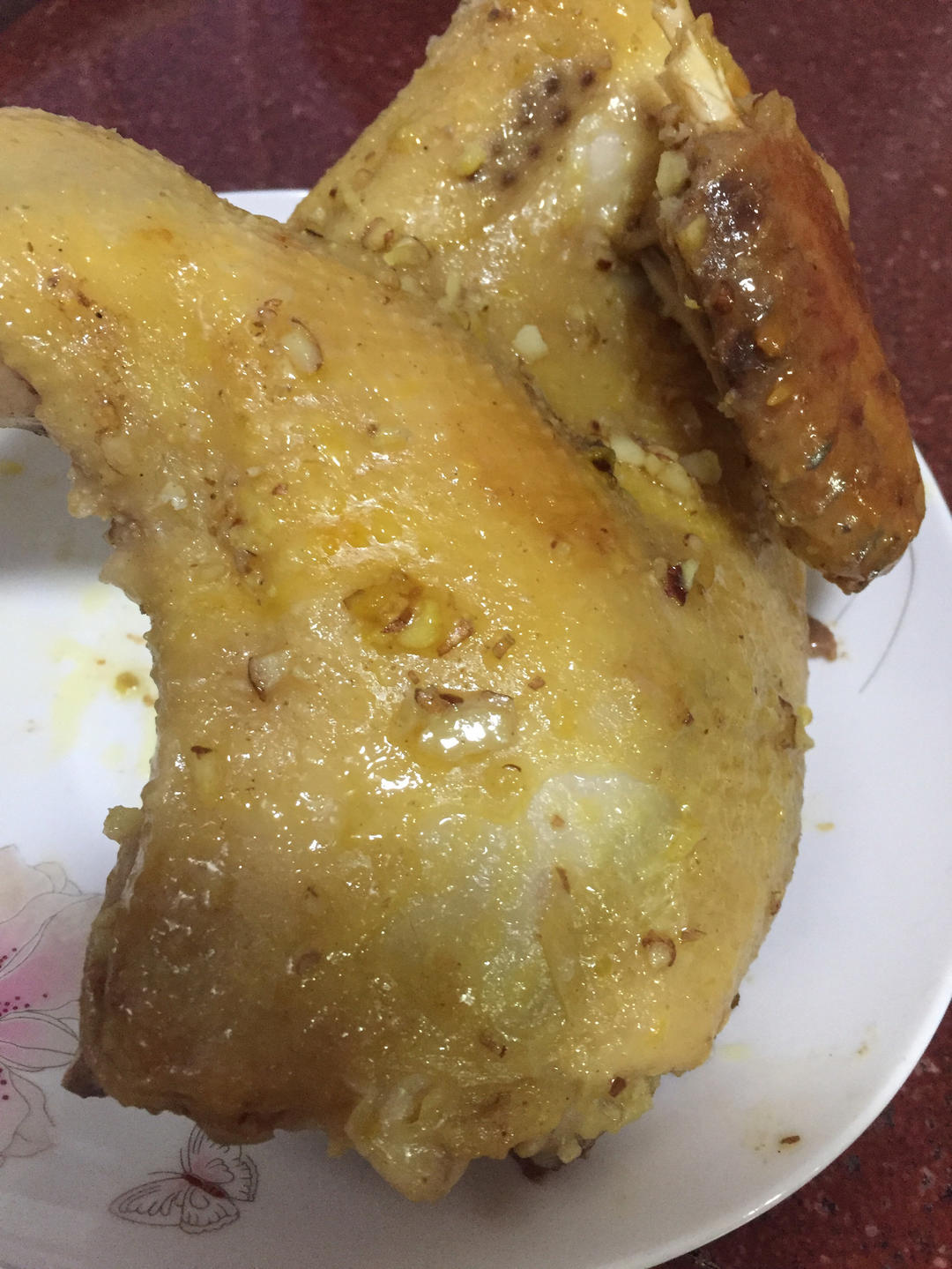 手撕沙姜盐焗鸡