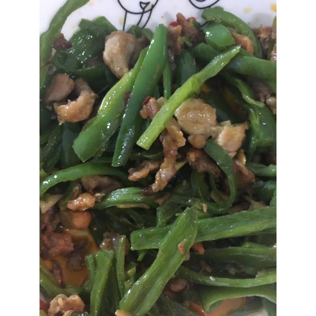 谜一般的青椒炒肉