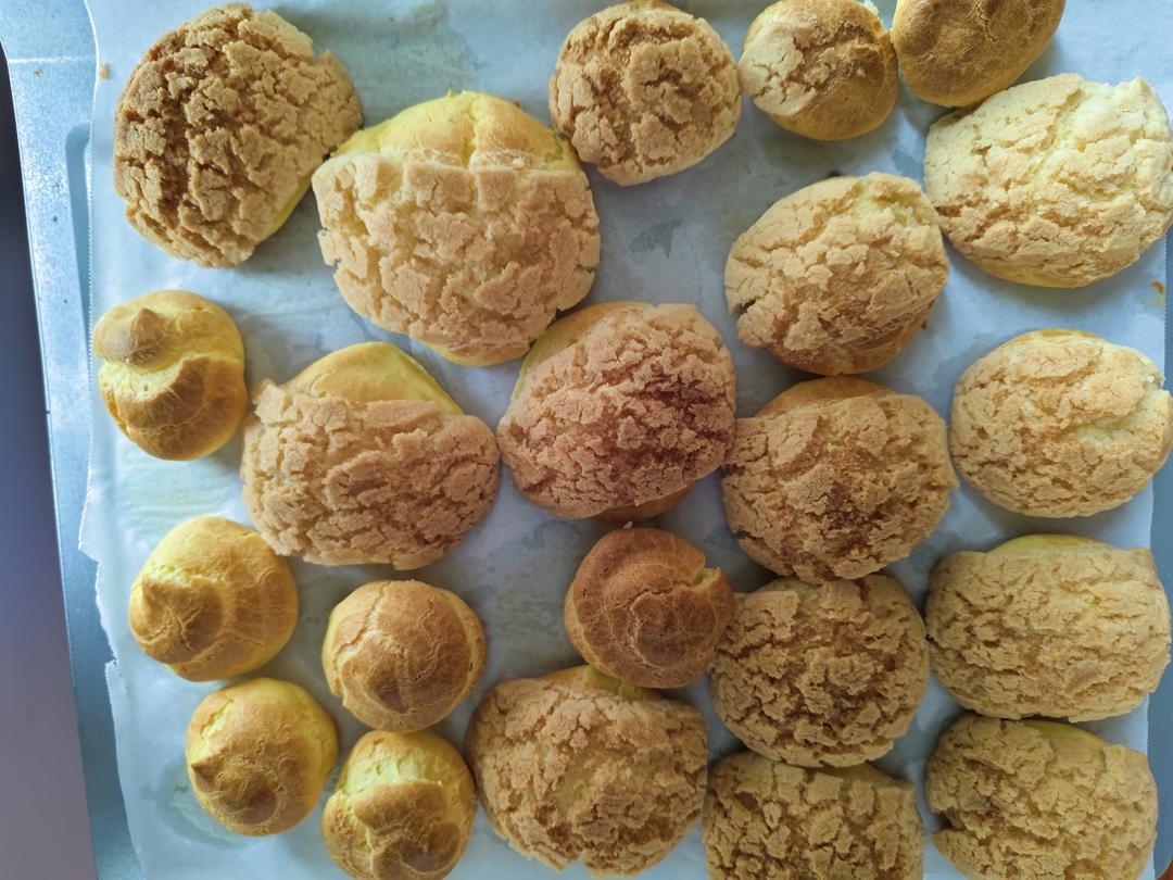 十分美味的酥皮泡芙