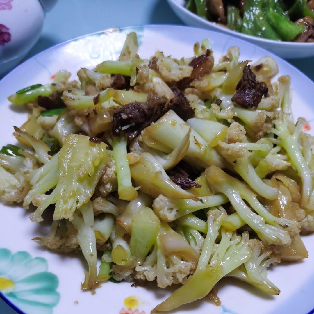 和饭店一个味道的干锅花菜