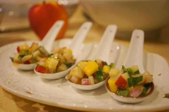 柑橘渍鲜贝Scallop Ceviche的做法