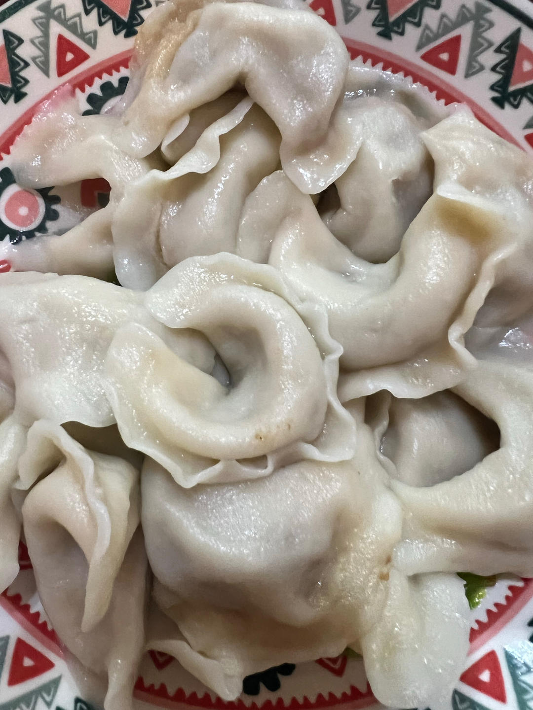 芹菜猪肉大馅饺子