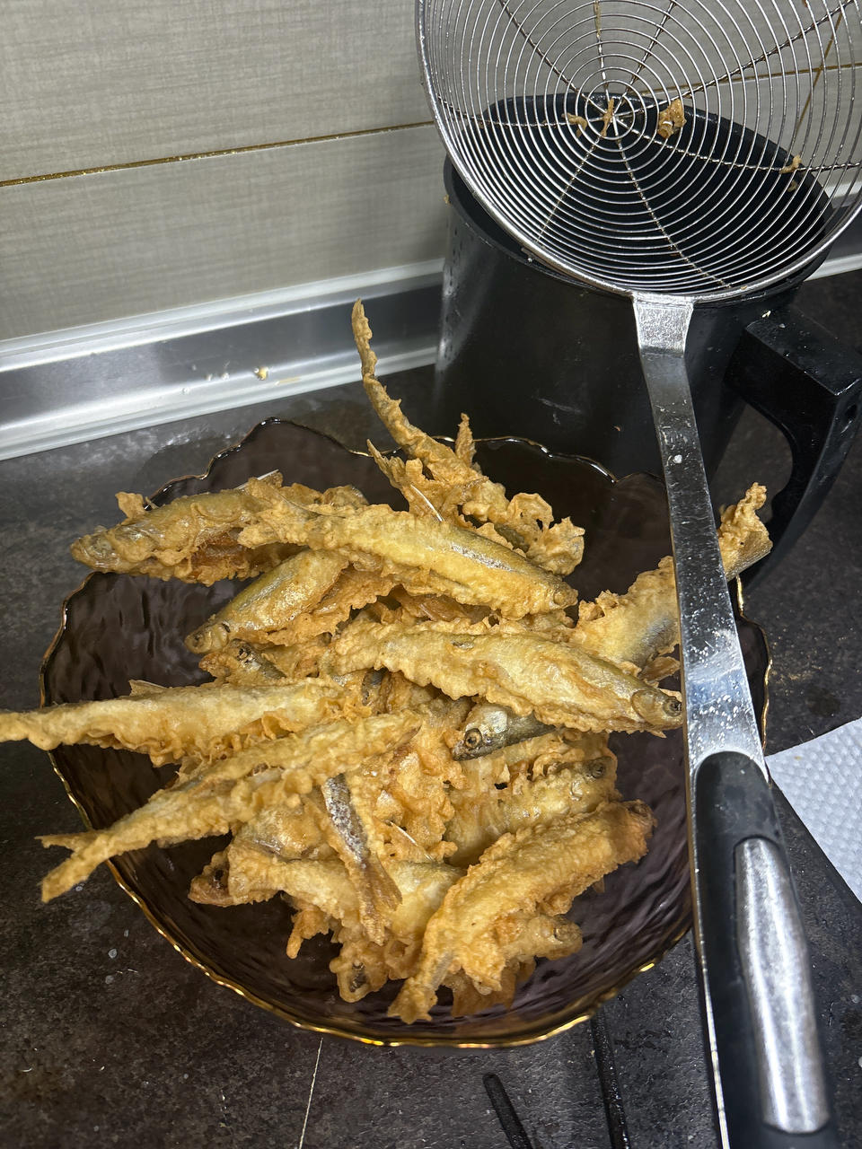 香香脆脆的炸鱼