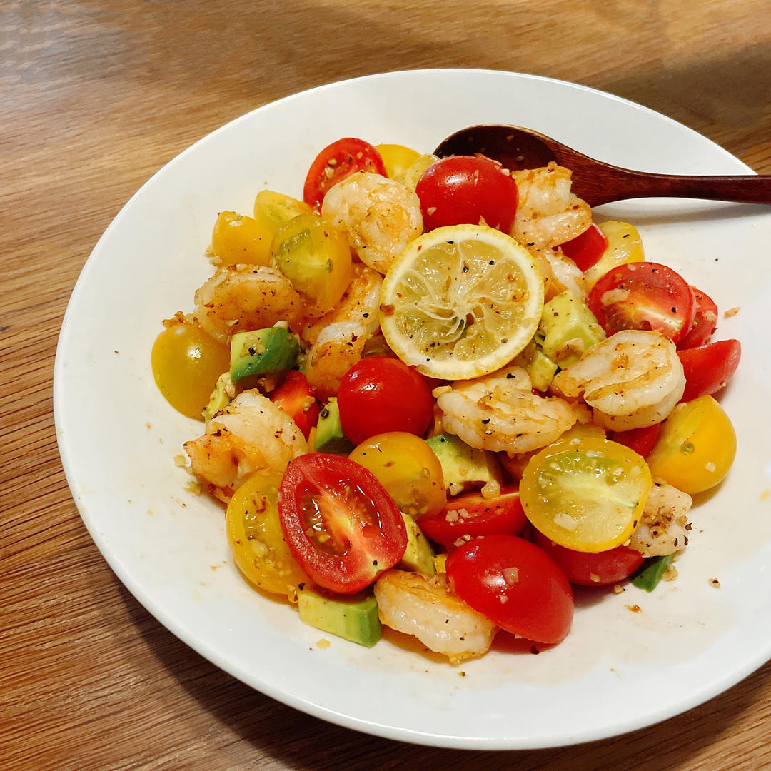 【减脂小厨房】牛油果沙拉