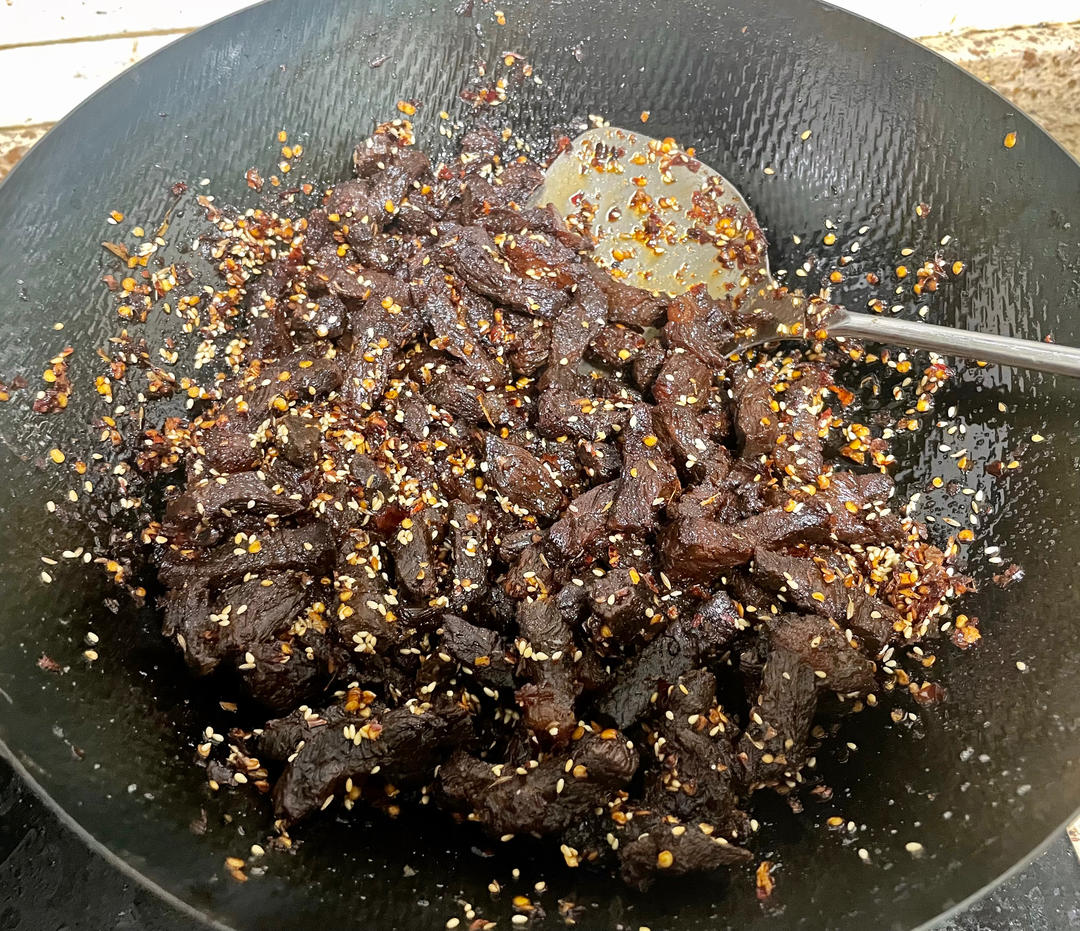 川味麻辣牛肉干