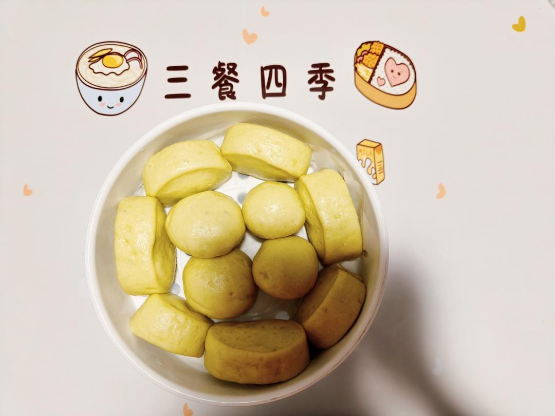 彩色馒头这样做‼️不变色‼️天然材料超安心