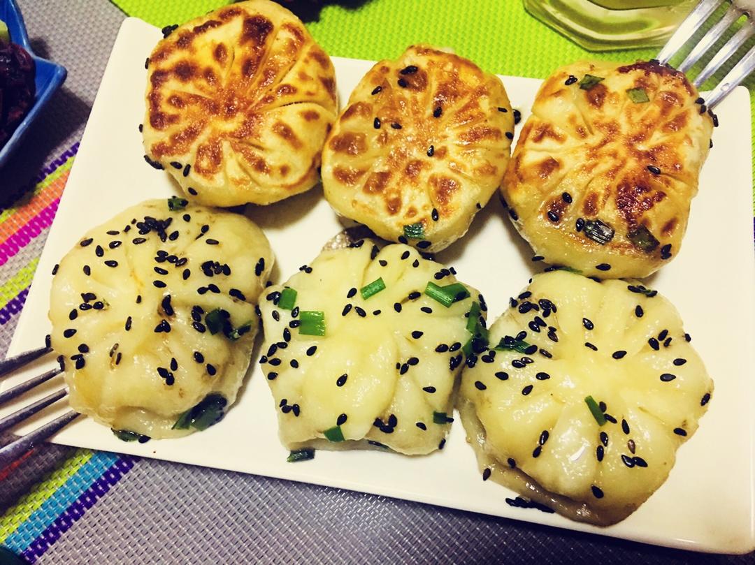 鲜虾猪肉生煎包（一定要看视频哟~）