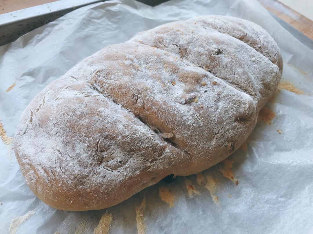 无油无糖无需手套膜的低脂全麦面包