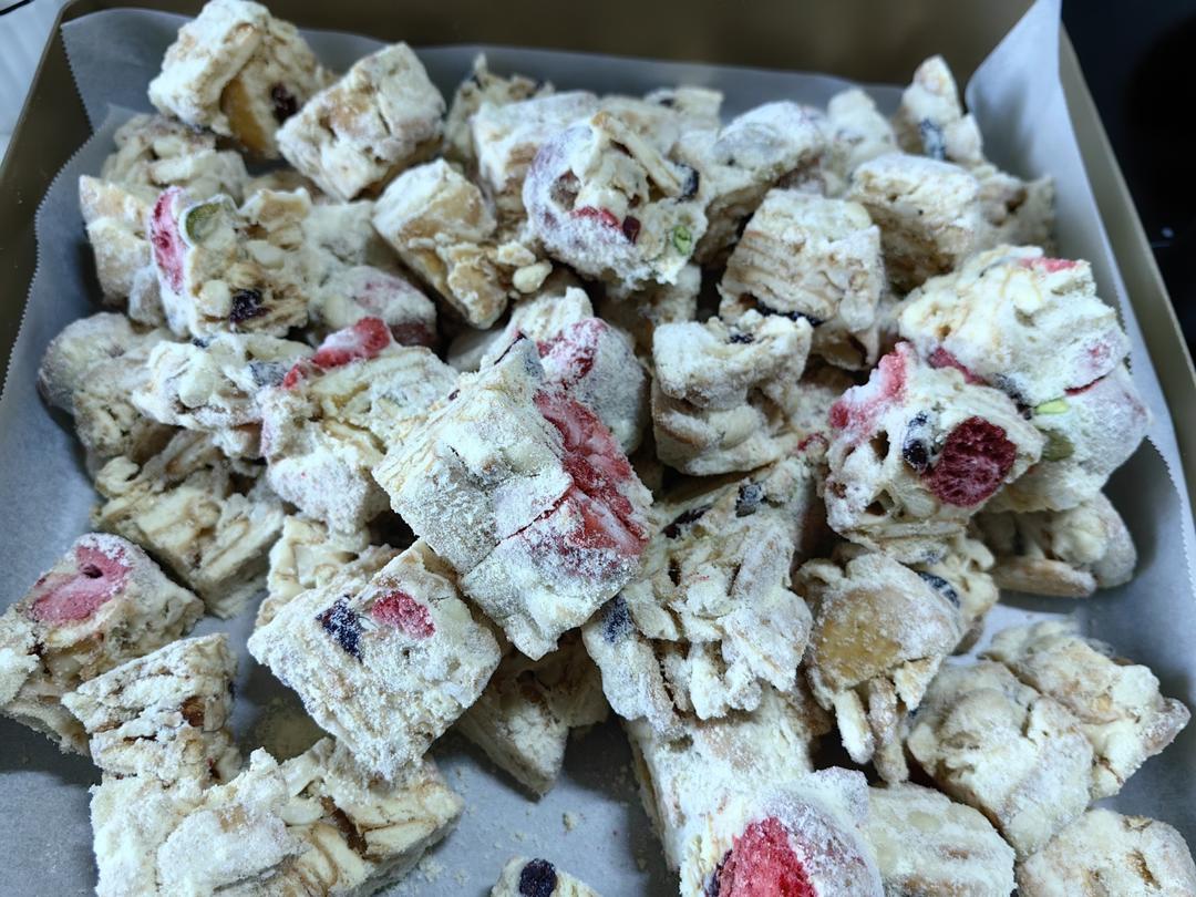 风靡吃货圈的雪花酥