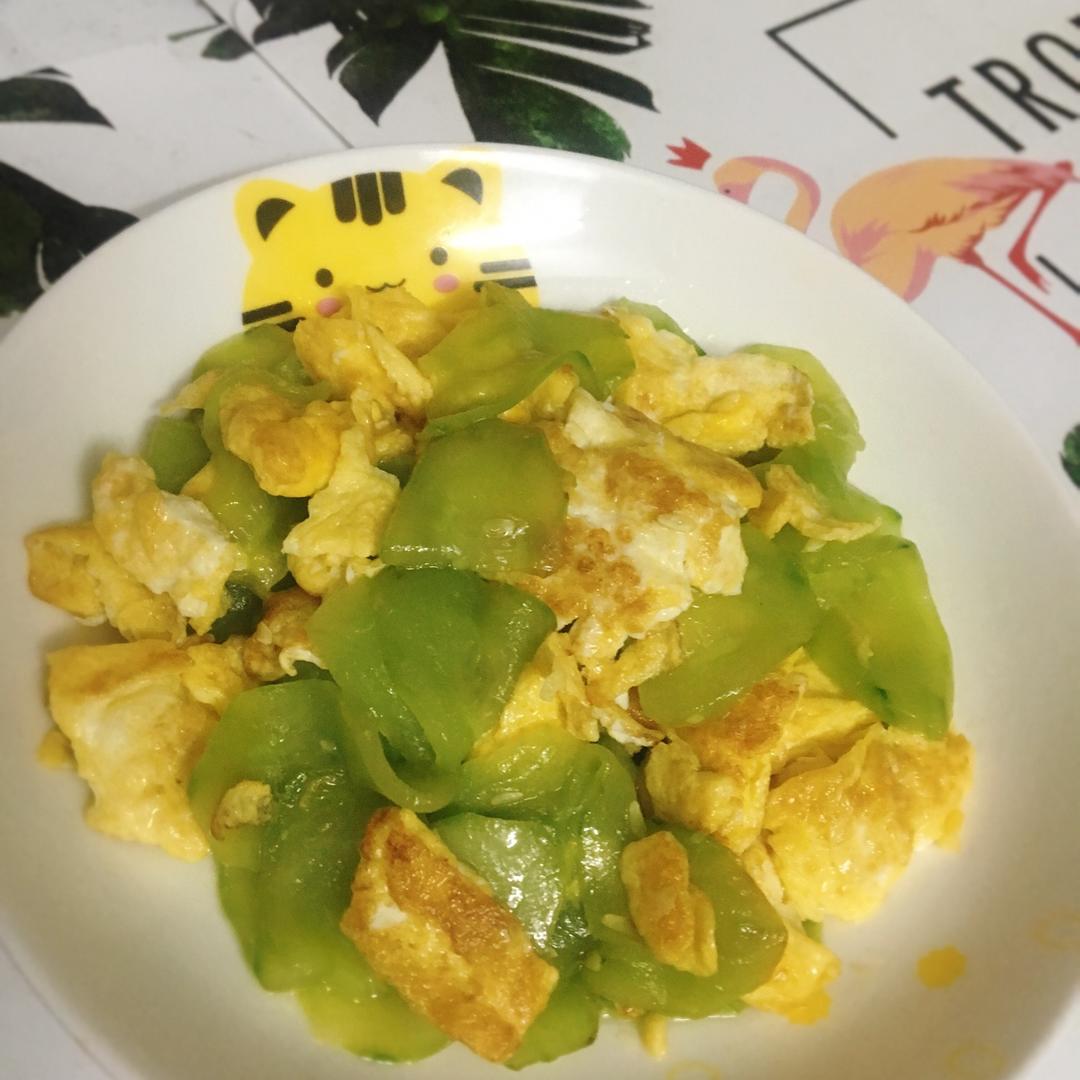 黄瓜炒鸡蛋