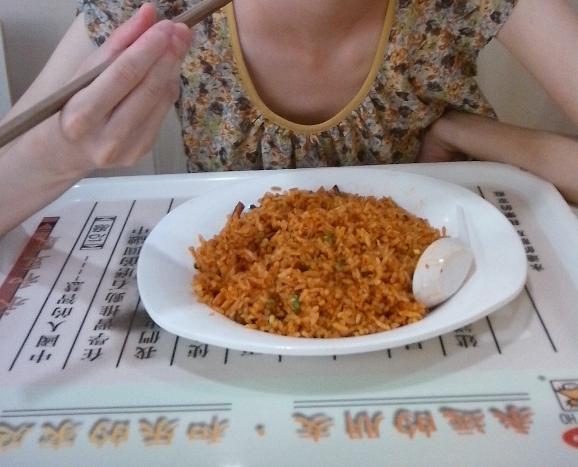 韩式辣白菜炒饭