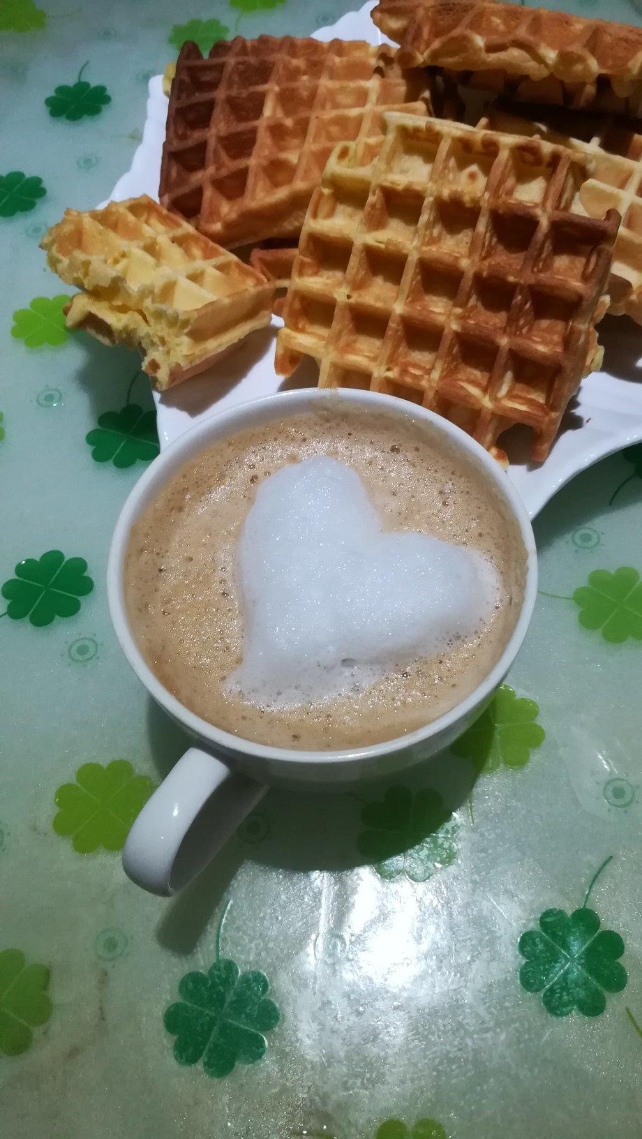 咖啡拉花~打基础大白心