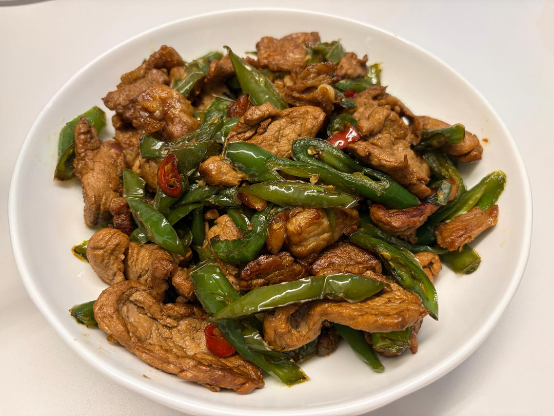 农家小炒肉【记忆中勾魂的油汤】