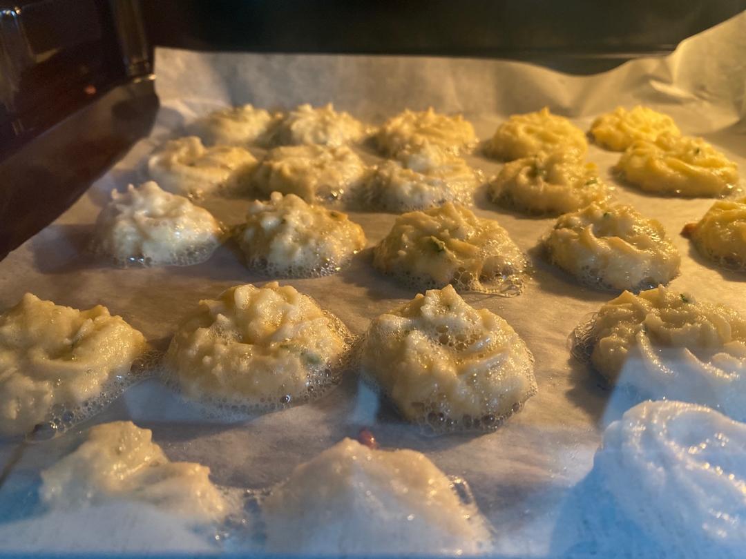 ㊙️植物油版香葱曲奇❗️咸香酥脆❗️无敌好吃❗️