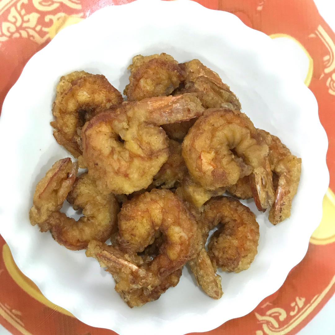 绝对不能错过！好吃到舔盘的椒盐大虾🦐