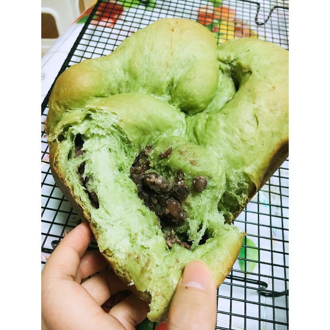 抹茶红豆吐司（详述手揉方法)