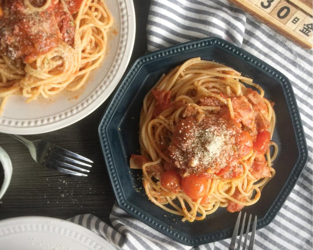 快手茄汁肉酱面的做法