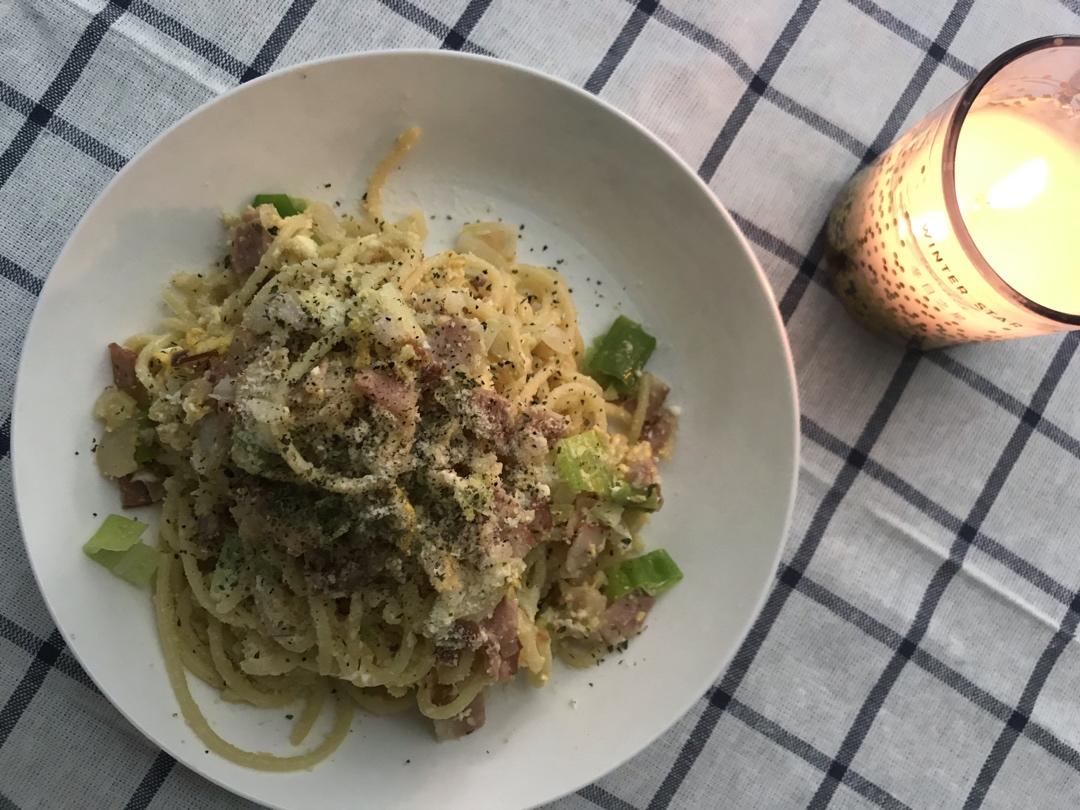 入门级意面｜15分钟完成的Carbonara