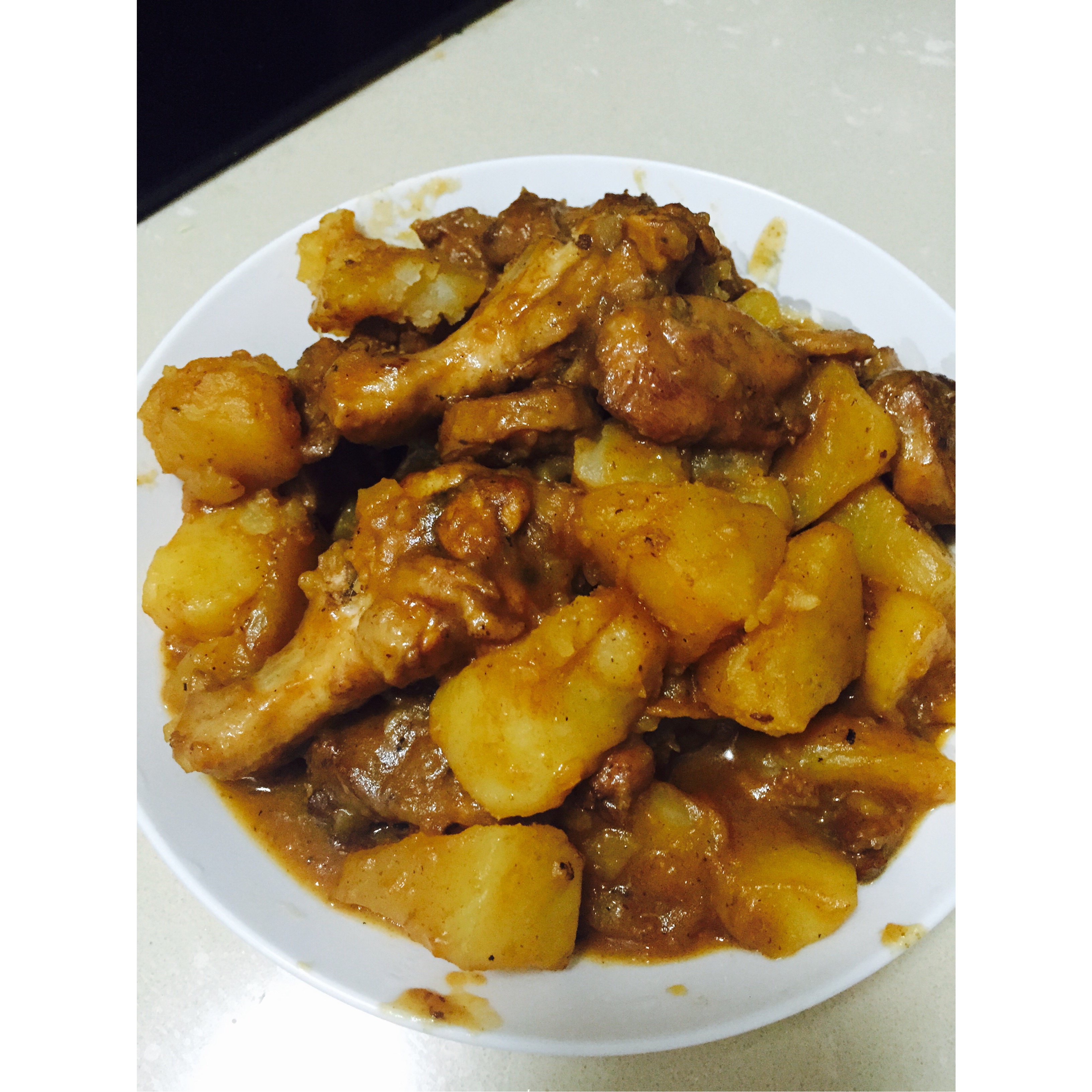 红烧土豆鸡块