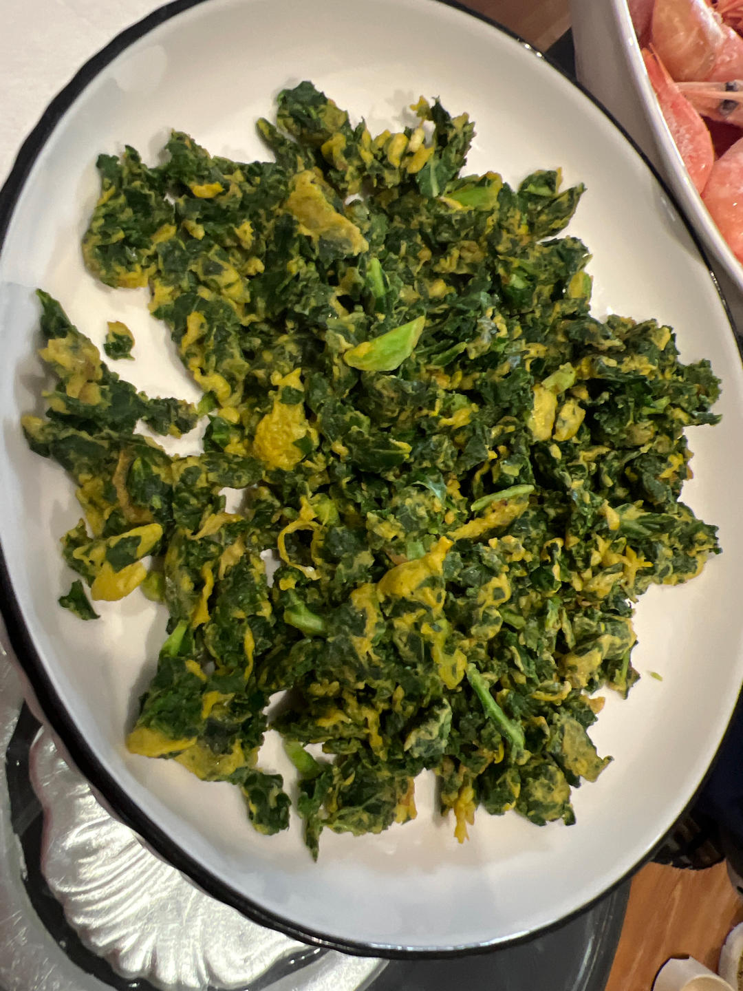 美国版香椿炒蛋：羽衣甘蓝炒鸡蛋，这下你不会嫌Kale难吃了！