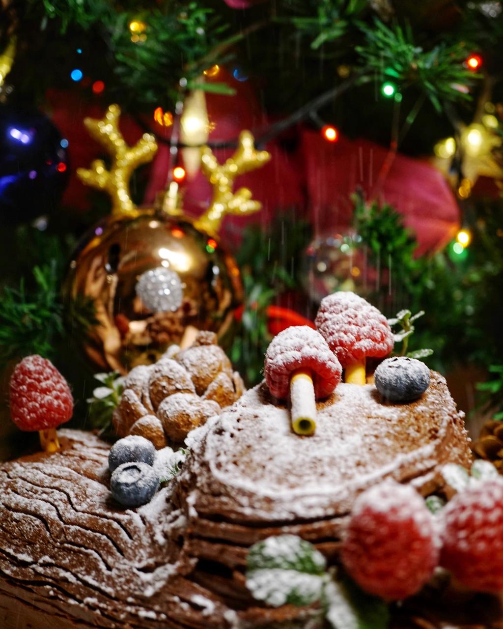 圣诞木材蛋糕 Bûche de Noël——北鼎烤箱食谱