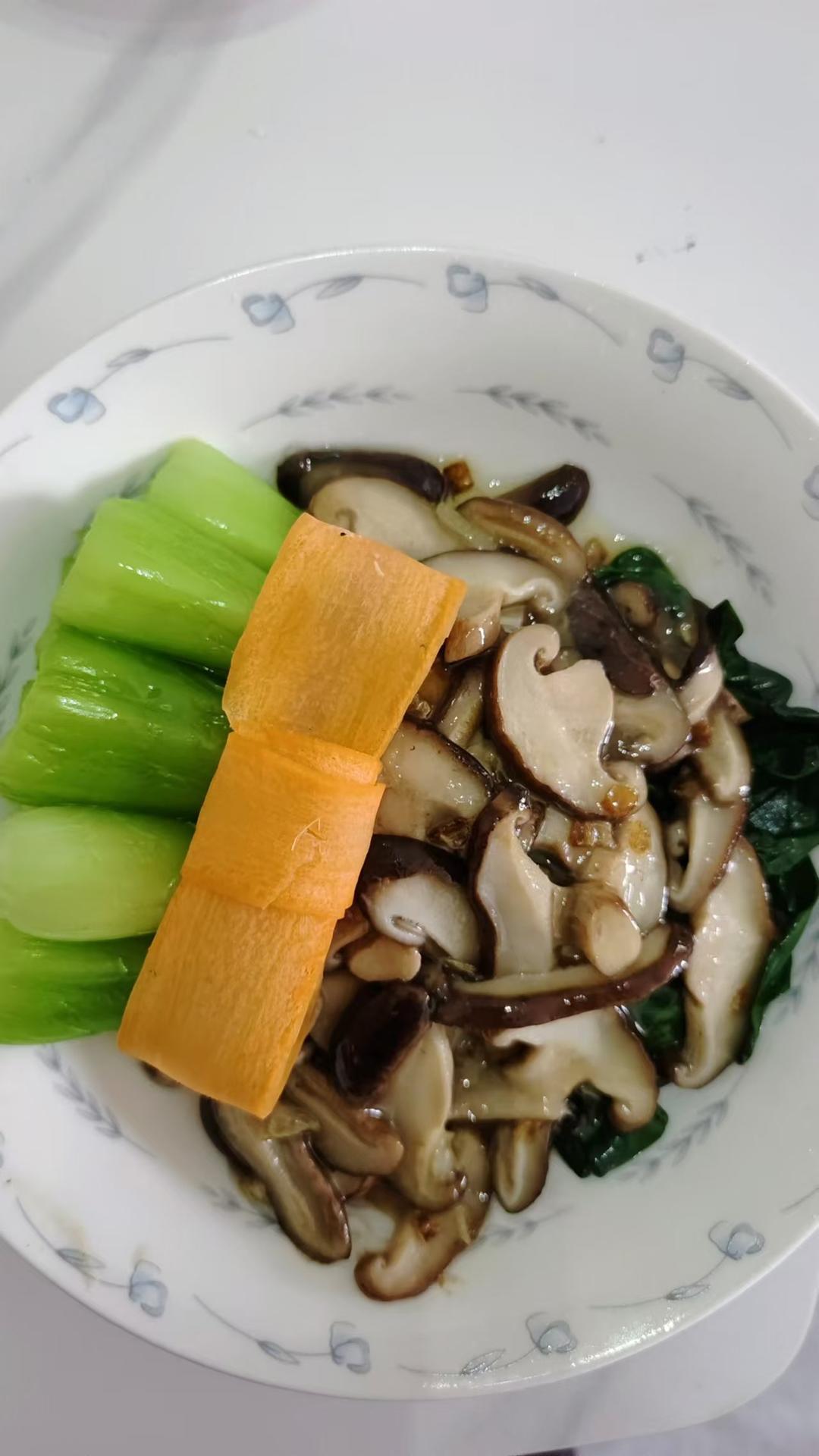 蚝油香菇小油菜
