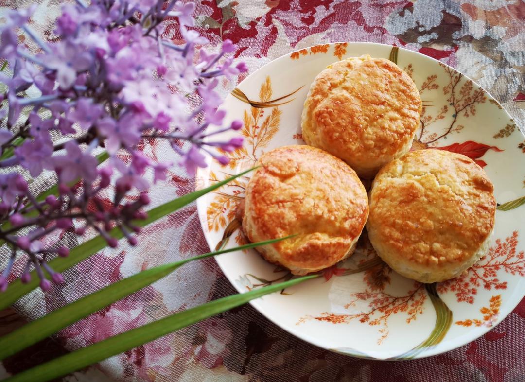 柠香椰子油司康Lemon Coconut Oil Scone