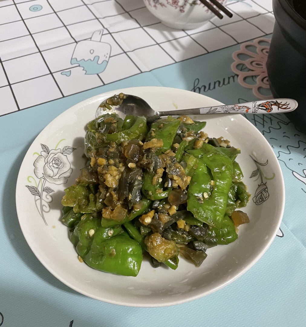 青椒皮蛋