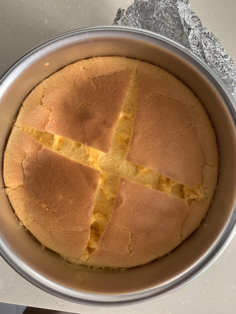 烤舒芙蕾🥞简单方便一次成功～口感绵密好吃😋