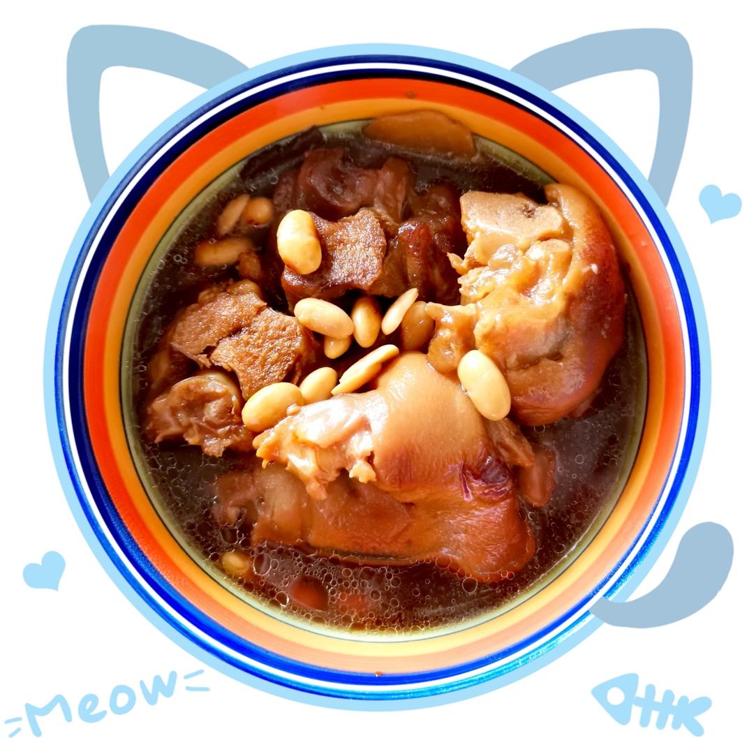 【黄豆炖猪蹄】高压锅（超详细食谱）