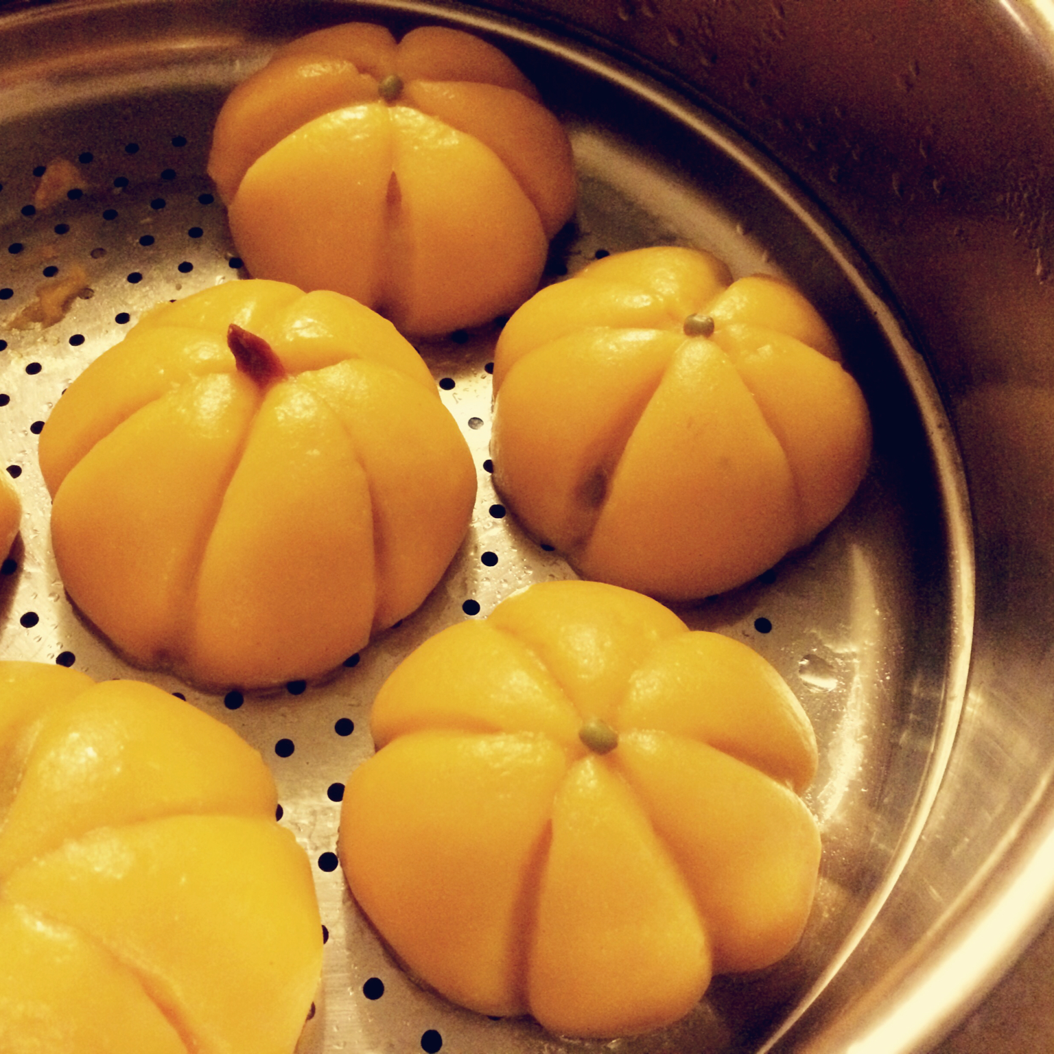 可爱呆萌南瓜饼