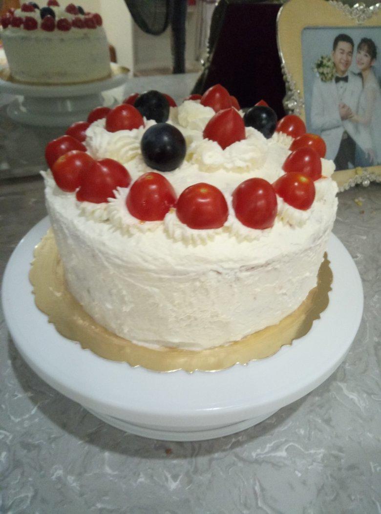 8寸水果生日蛋糕