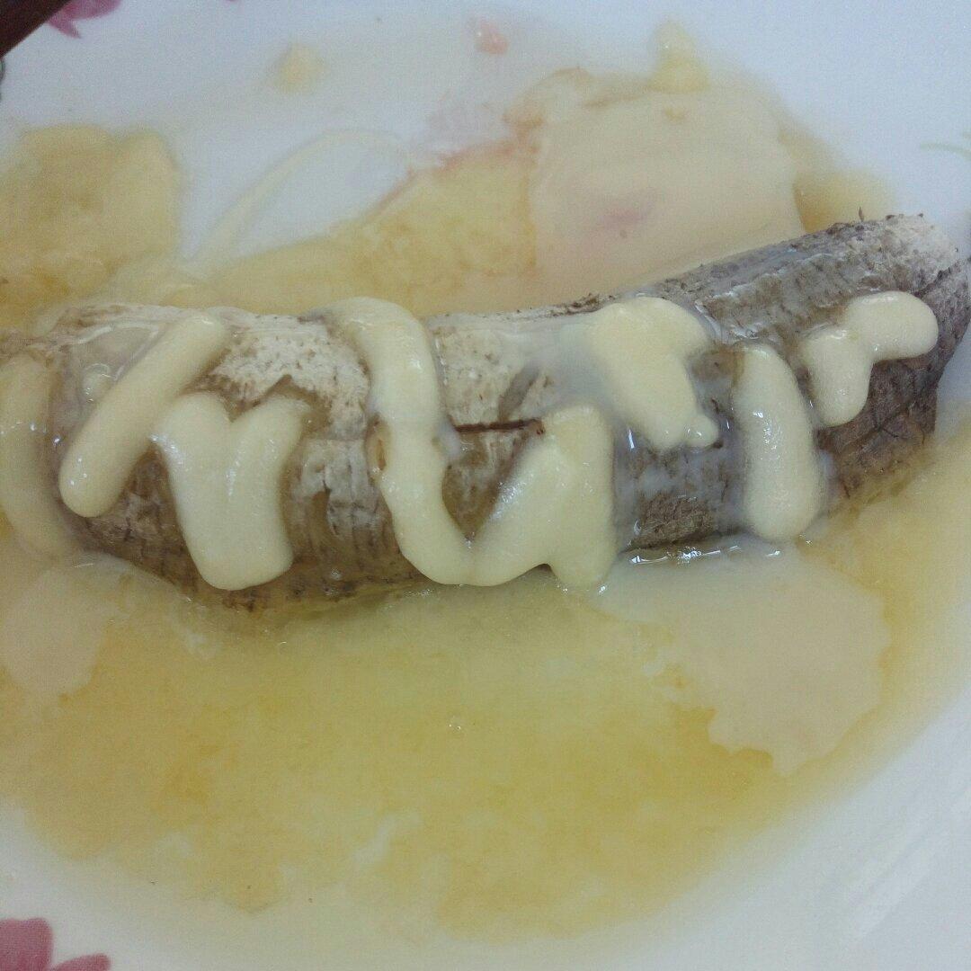 奶酪烤香蕉