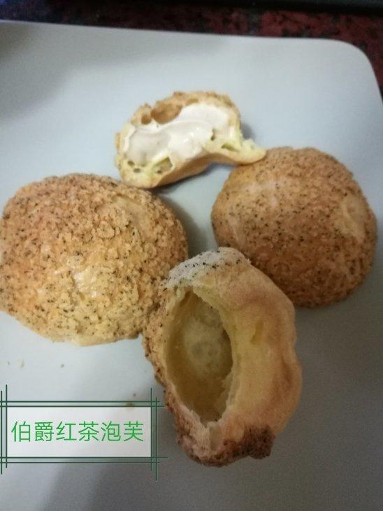 伯爵红茶酥皮泡芙