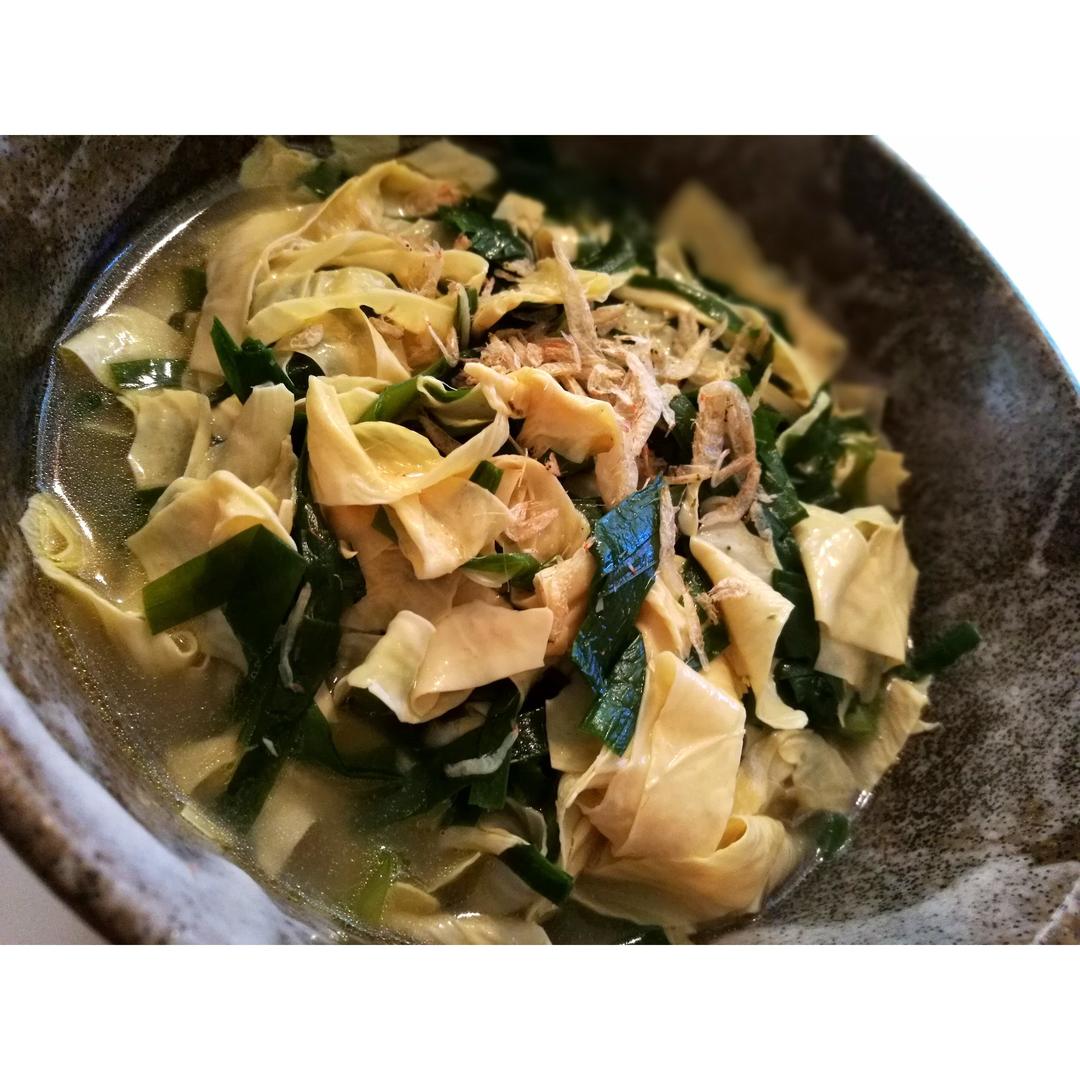 韭菜豆皮