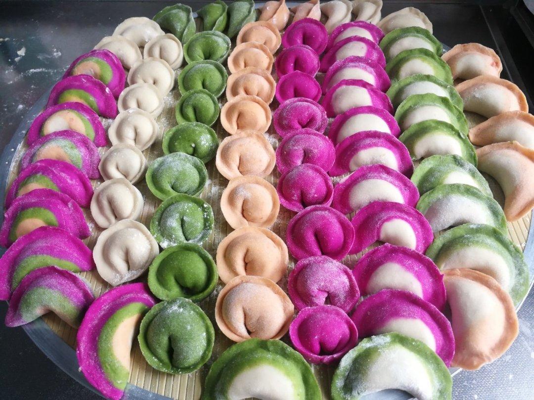 白菜饺子详细包法