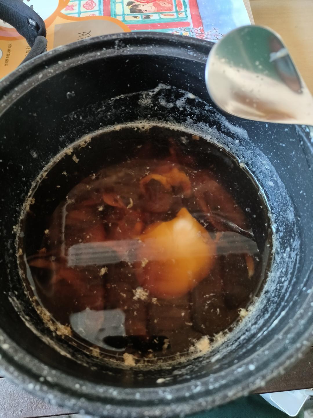 女性经期必喝-姜枣鸡蛋红糖水