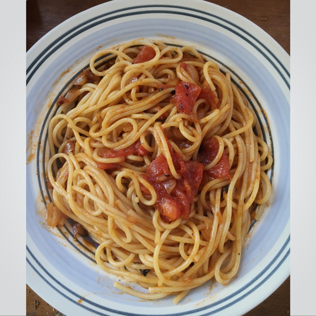 番茄意大利面