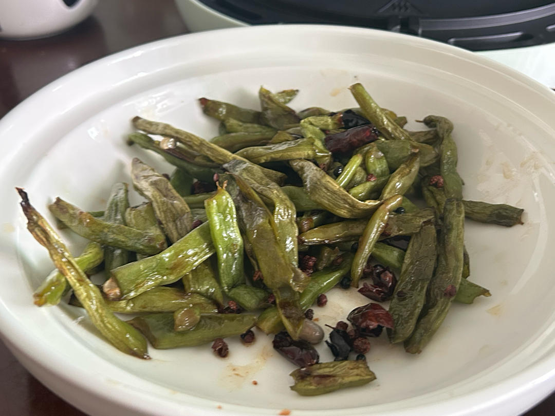 空气炸锅版干煸豆角