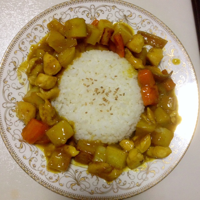 咖喱鸡饭