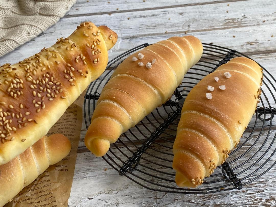 纯奶手撕吐司的做法 步骤1