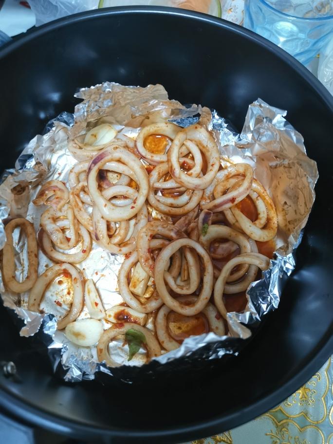 烤鱿鱼圈（空气炸锅版）