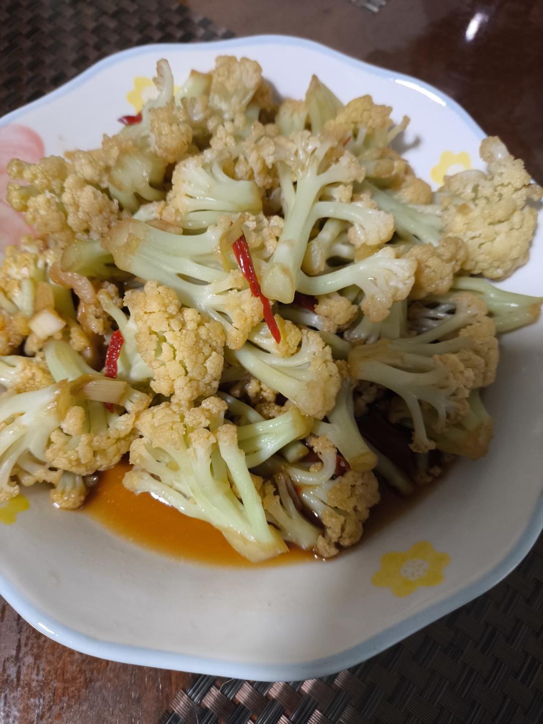无肉简易版干煸菜花