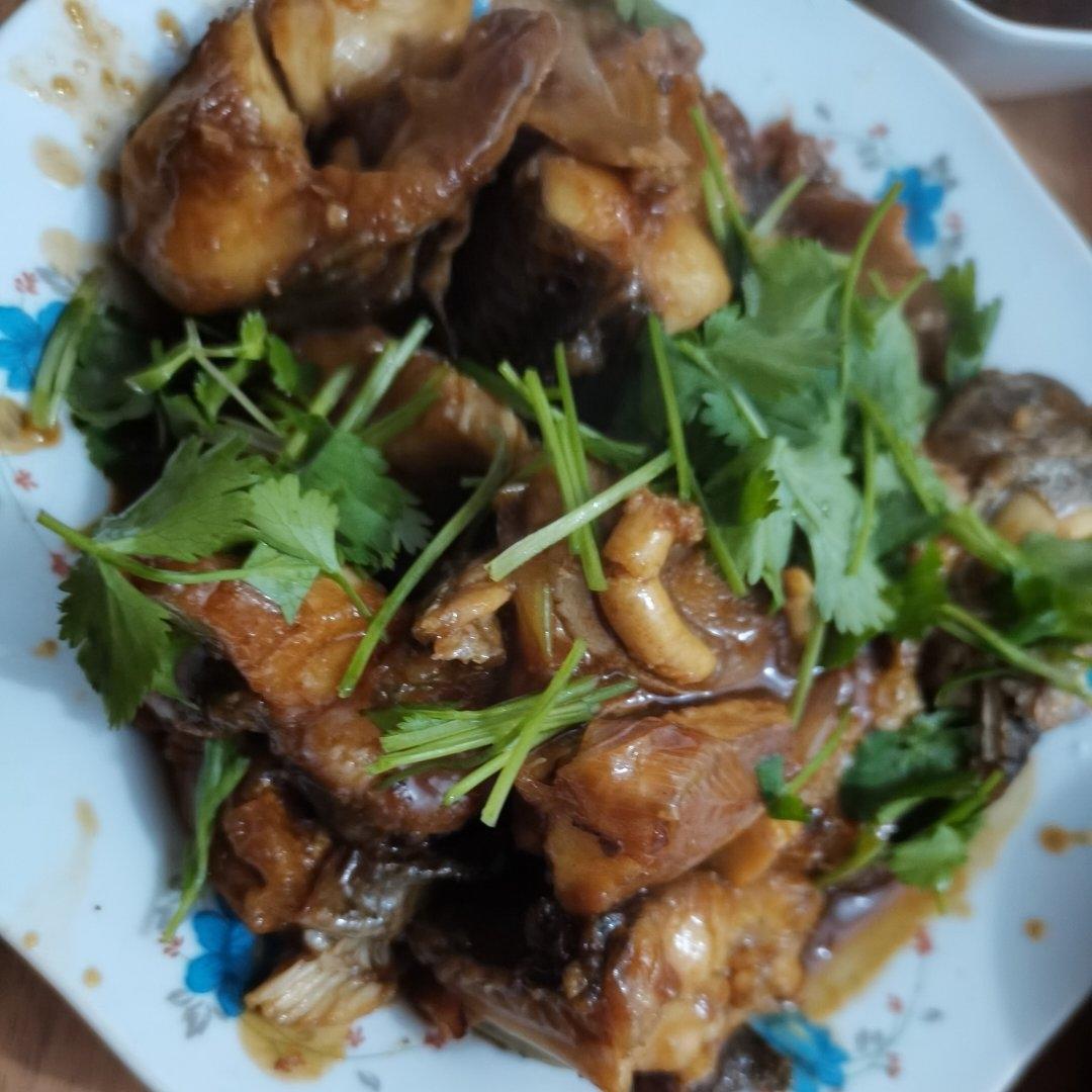 红烧黑鱼段