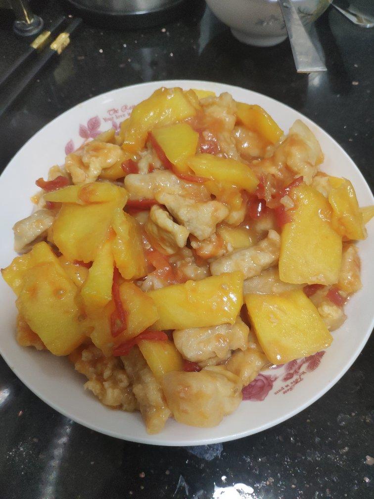 菠萝咕噜肉