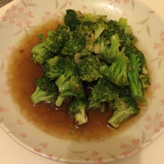 蚝油蒜蓉西兰花