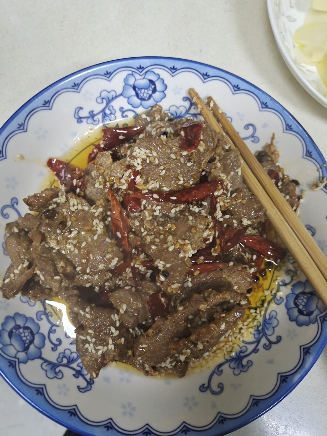 麻辣牛肉