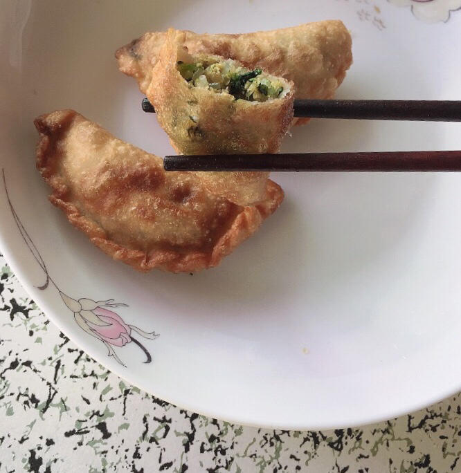 炸菜角和蒸菜角