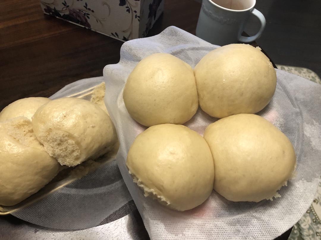 有着面包口感的红糖馒头（一次发酵）